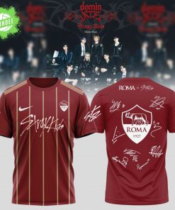 Roma X Stray Kids – Dominate World Tour 2025 Red Tshirt