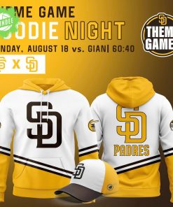 San Diego Padres Hockey Night Limited Edition Hoodie 2025