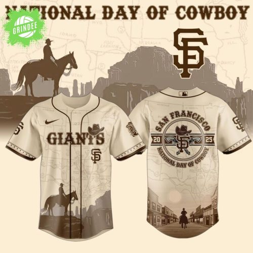 San Francisco Giants MLB x National Day Of Cowboy Special Limited Edition Jersey