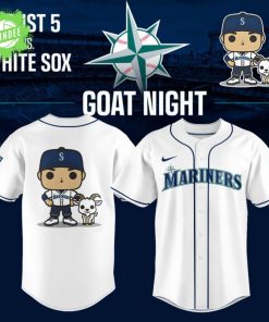 Seattle Mariners Goat Night Jersey – White Sox Game Limited Edition Baseball Jersey