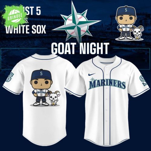 Seattle Mariners Goat Night Jersey – White Sox Game Limited Edition Baseball Jersey