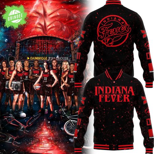 Special 2025 Indiana Fever Stranger Things Jacket