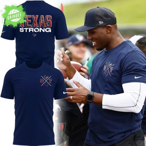 Special 2025 Texas Strong Houston Texans T-Shirt