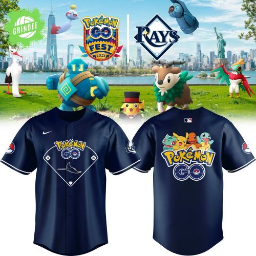 Special Bay Rays x Pokémon GO Jersey