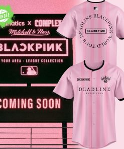 Special Chicago Cubs x Blackpink World Tour 25 Jersey