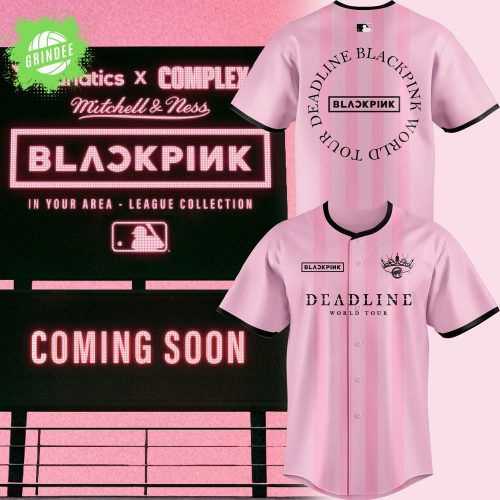 Special Chicago Cubs x Blackpink World Tour 25 Jersey