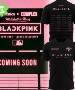 Special Cubs x Blackpink World Tour 25 T-Shirt Black