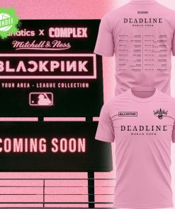 Special Cubs x Blackpink World Tour 25 TShirt Pink