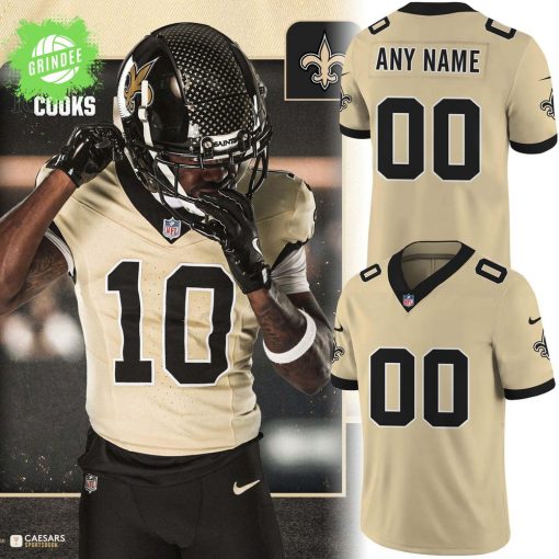 Special Edition Gold Football Jersey