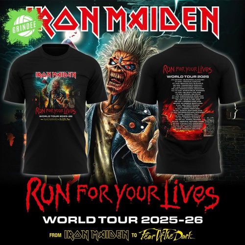 Special Edition Run For Your Lives 2025 Tour Tshirt
