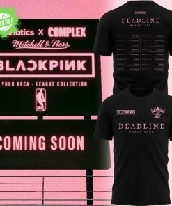 Special LA Lakers x Blackpink World Tour 25 T-Shirt Black