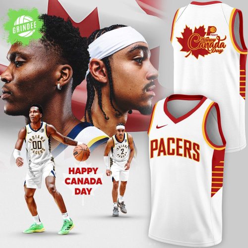 Special New Pacers happy Canada Day – Basketball Jersey