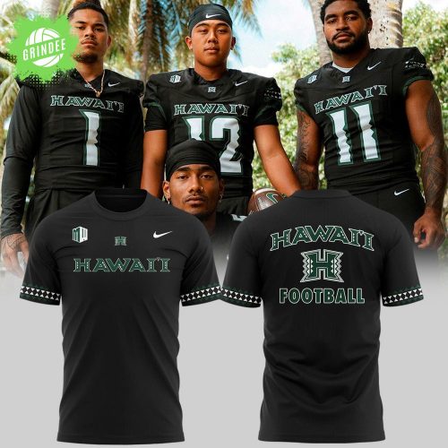 Special New Uniforms Hawaii Football Tshirt