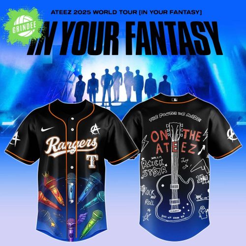 Texas Ranger x ATEEZ 2025 World Tour Jersey Limited Edition 2025