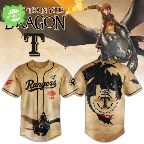 Texas Rangers x How to Train Your Dragon Jersey Limited Edition 2025