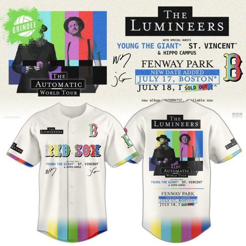 The Lumineers x Red Sox Jersey Editions Limited