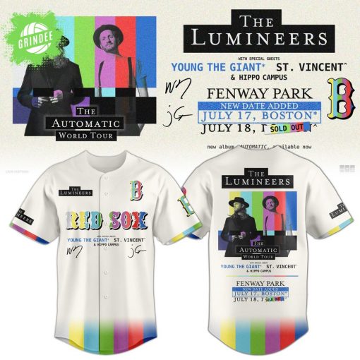 The Lumineers x Red Sox Jersey Editions Limited