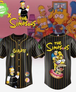 The Simpsons x San Francisco Giants 2025 Limited Edition Jersey