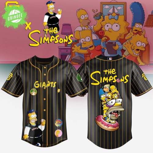 The Simpsons x San Francisco Giants 2025 Limited Edition Jersey