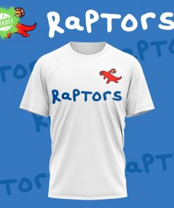 Toronto Raptors 2025 New Design White Tee