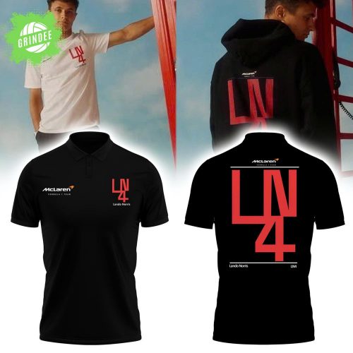 Unisex Lando Norris Silverstone Black Polo