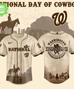 Washington Nationals MLB x National Day Of Cowboy Special Limited Edition Jersey