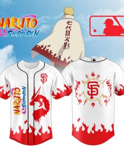 SF Giants Fire Shadow Spirit Jersey White Flame Edition