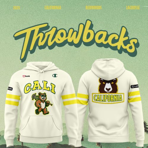 Limited Edition California Redwoods Throwbacks 2025 Hoodie