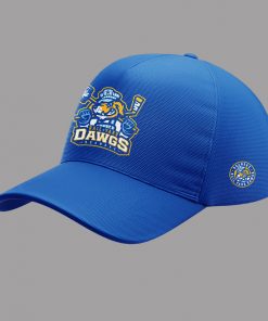 Roanoke Rail Yard Dawgs New Logo Custom Blue Jersey
