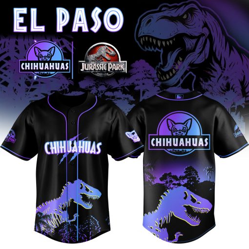 MiLB Chihuahua x Jurassic Park Night Jersey Editions Limited 2025