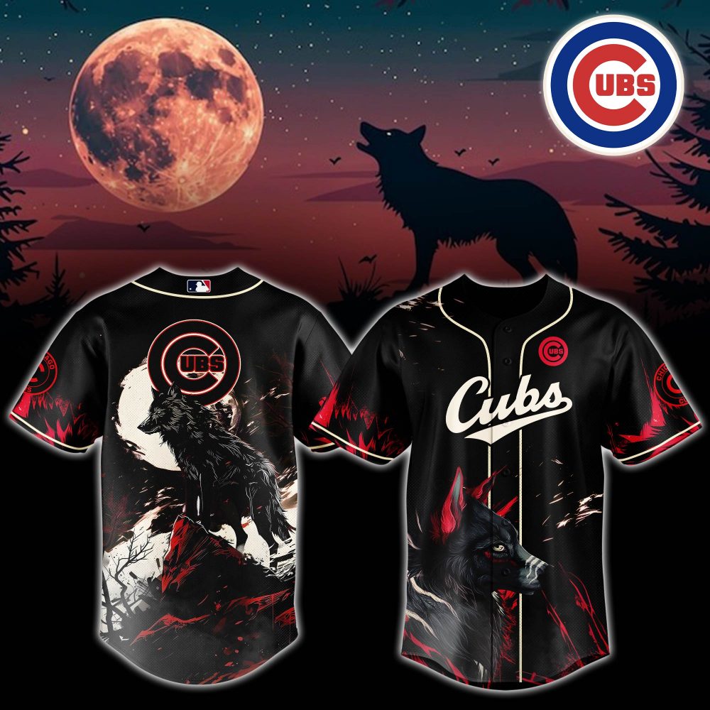 Chicago Cubs x wolf Jersey 2025 Editions Limited