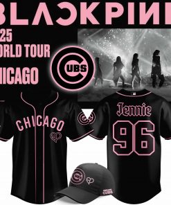 Chicago Cubs x BLACKPINK 2025 Tour Jersey – Jennie