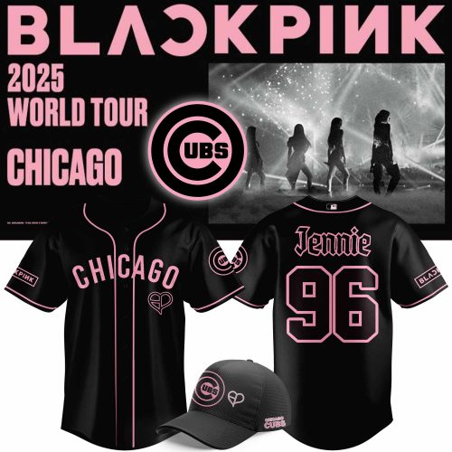 Chicago Cubs x BLACKPINK 2025 Tour Jersey – Jennie