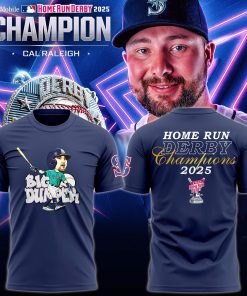 CAL Raleigh Big Dumper 2025 MLB Home Runs Derby Champions T-shirt – Navy