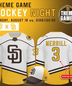 San Diego Padres Hockey Night Limited Edition Jersey 2025