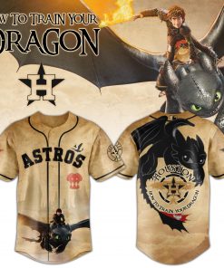 Houston Astros x How to Train Your Dragon Jersey Limited Edition 2025