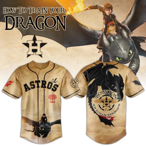 Houston Astros x How to Train Your Dragon Jersey Limited Edition 2025