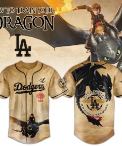 LA Dodgers x How to Train Your Dragon Jersey Limited Edition 2025
