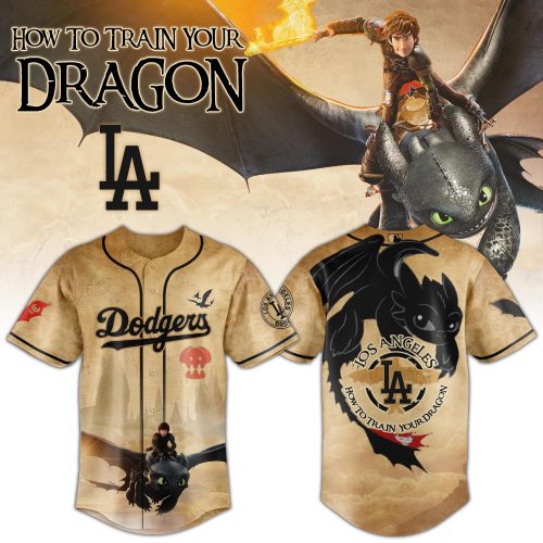 LA Dodgers x How to Train Your Dragon Jersey Limited Edition 2025