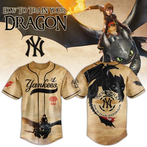NY Yankees x How to Train Your Dragon Jersey Limited Edition 2025