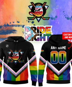 Anaheim Ducks LGBT Pride Night Special New 2025 Hoodie
