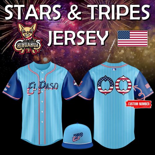 El Paso Chihuahuas 2025 Stars & Stripes Jerseys