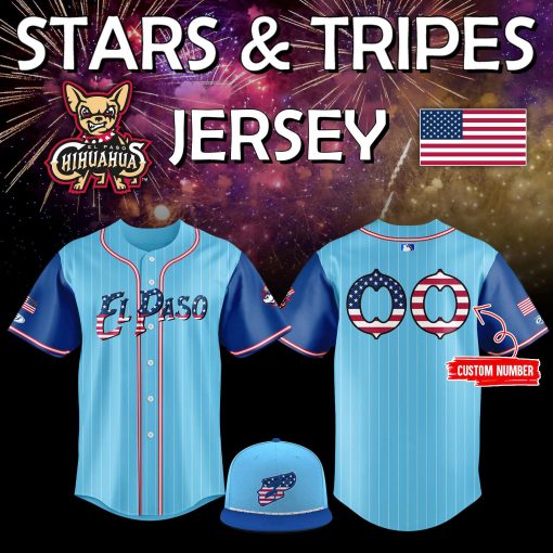 El Paso Chihuahuas 2025 Stars & Stripes Jerseys