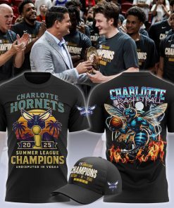 Charlotte Hornets 2025 NBA Summer League championship T-shirt
