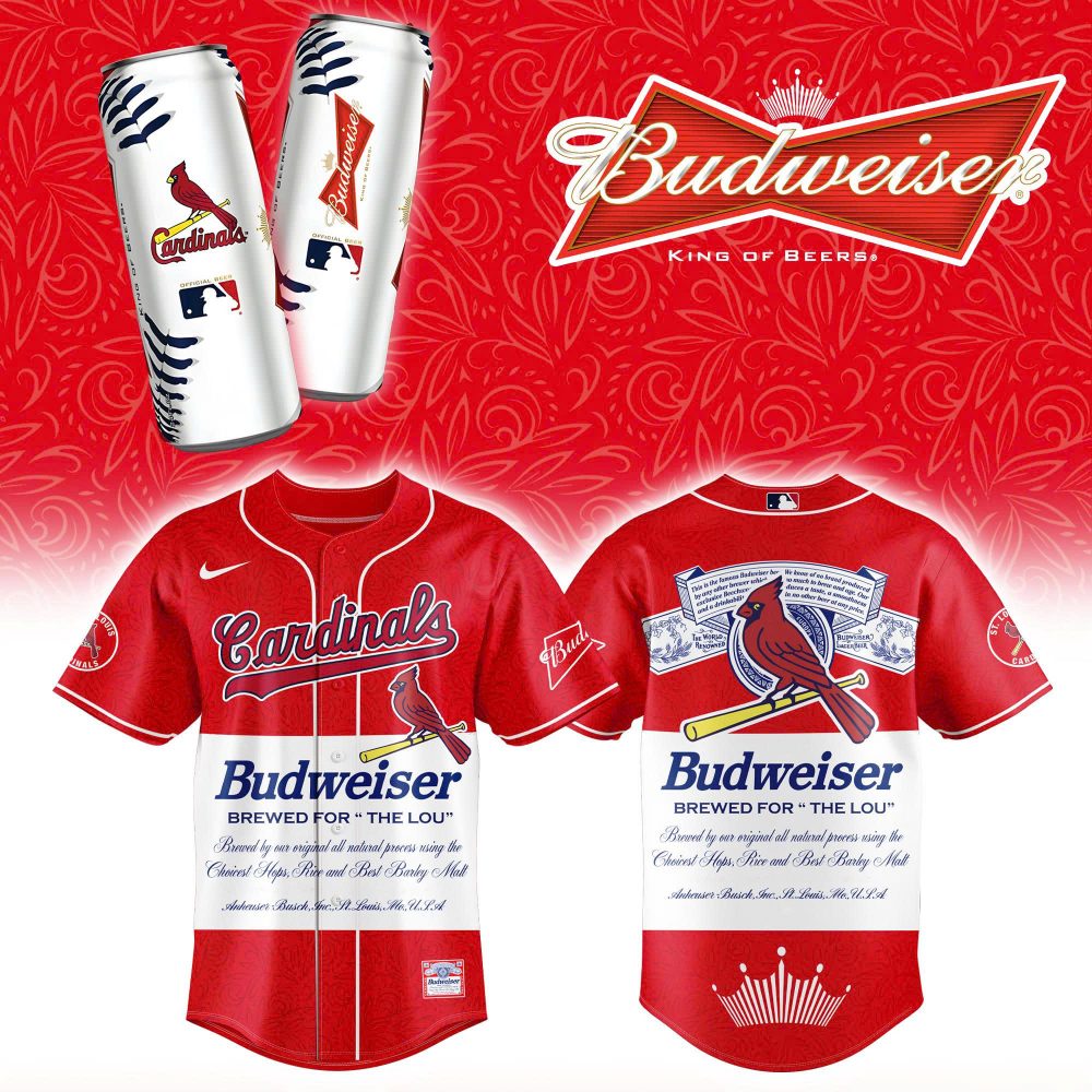St. Louis Cardinals x Budweiser Version 2025 Baseball Jersey