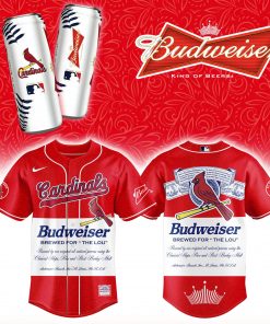 St. Louis Cardinals x Budweiser Version 2025 Baseball Jersey