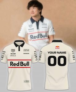 Heritage Replica RedBull F1 White Polo