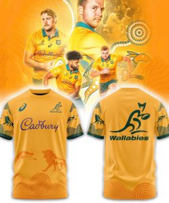 Wallabies Lions Tour Mens 2025 Home Combo Tshirt