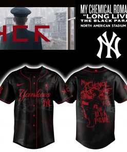 Yankees x Long Live The Black Parade Baseball Jersey