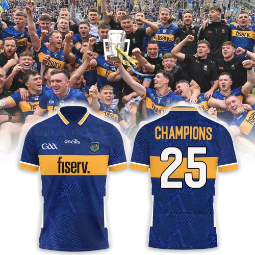 Limited Edition Tipperary GAA All-Ireland Champions 2025 Polo